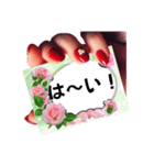 はるかの花束カード3（個別スタンプ：3）