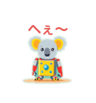 動物のブリキのロボットの返しの一言（個別スタンプ：7）