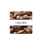 コーヒースタンプ、（個別スタンプ：3）