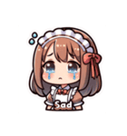 日常のメイド（個別スタンプ：2）