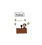 青にんじゃスタンプver.1（個別スタンプ：8）