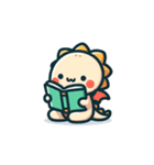 楽しいドラゴン（個別スタンプ：1）