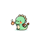 楽しいドラゴン（個別スタンプ：4）