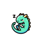 楽しいドラゴン（個別スタンプ：5）