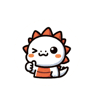 楽しいドラゴン（個別スタンプ：7）