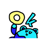 クラゲのオダブツくんスタンプ（個別スタンプ：4）