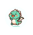 笑顔のドラゴン（個別スタンプ：4）