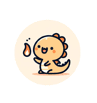 笑顔のドラゴン（個別スタンプ：5）