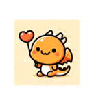 笑顔のドラゴン（個別スタンプ：6）