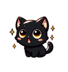 ほのぼのBLACKcat（個別スタンプ：9）