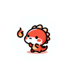 ドラゴンの日常2（個別スタンプ：4）