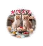 気持ちを伝える♡猫とsweets♡バレンタイン（個別スタンプ：1）