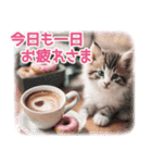 気持ちを伝える♡猫とsweets♡バレンタイン（個別スタンプ：4）