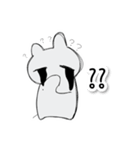 溶ける꒦꒷めんうさ。（個別スタンプ：7）