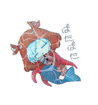 人魚くんスタンプ（個別スタンプ：27）