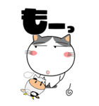 ハチワレ猫★パペット・着ぐるみ・ダジャレ（個別スタンプ：10）