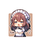 メイドの日常スタンプ3（個別スタンプ：4）