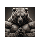 リアルファンキー熊（個別スタンプ：39）
