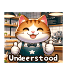 カフェ猫の日常！（個別スタンプ：7）