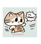 カフェオーナーねこの日常（個別スタンプ：5）