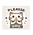 カフェオーナーねこの日常（個別スタンプ：7）