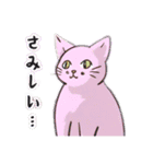 様々な表情をする猫3（個別スタンプ：7）