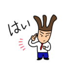 まじメンまいたけくん はじめまして（個別スタンプ：5）