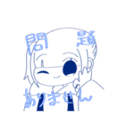 パーカーちゃんスタンプ（敬語）（個別スタンプ：17）