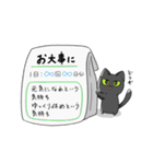 ちょっぴり目つきの悪い猫（個別スタンプ：17）