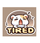 ハムスター感情の輪（個別スタンプ：6）