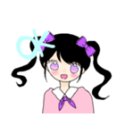 メンヘラの女の子のスタンプ（個別スタンプ：12）