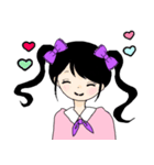 メンヘラの女の子のスタンプ（個別スタンプ：14）