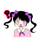 メンヘラの女の子のスタンプ（個別スタンプ：21）