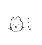 落書き猫。【割と感情豊か】（個別スタンプ：11）