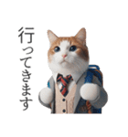 服を着た猫 Cats in Clothes（個別スタンプ：15）