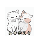 毎日気持ちを伝えるかわいい猫（個別スタンプ：10）