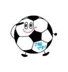 サッカーボールの一言（個別スタンプ：6）