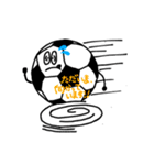 サッカーボールの一言（個別スタンプ：16）