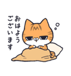 サンプルねこ（個別スタンプ：1）