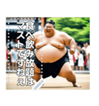 【走る】お相撲さん（個別スタンプ：14）