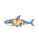 sunny season shark（個別スタンプ：4）