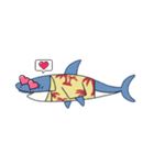 sunny season shark（個別スタンプ：10）