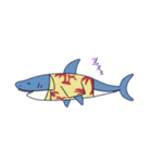 sunny season shark（個別スタンプ：11）