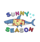 sunny season shark（個別スタンプ：13）