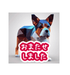 断れるタイプの犬 汎用敬語スタンプ（個別スタンプ：10）