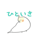 推し鳥 -1- オカメインコとよりどりみどり（個別スタンプ：15）