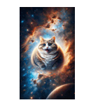 BIG宇宙の中の猫2（個別スタンプ：4）