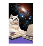 BIG宇宙の中の猫2（個別スタンプ：12）