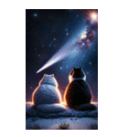BIG宇宙の中の猫2（個別スタンプ：30）