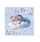 スコティッシュフォールド猫Scottishfold A（個別スタンプ：23）